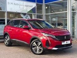 Red Used 2021 Peugeot 3008 Allure Premium Hatchback | £13,932 (Fair price)
