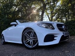 White Used 2018 Mercedes E220 AMG line Cabriolet | £20,800 (Super price)