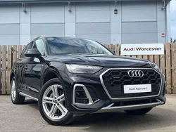 Mythos black metallic Used 2022 Audi Q5 S-Line SUV | £32,950 (Fair price)