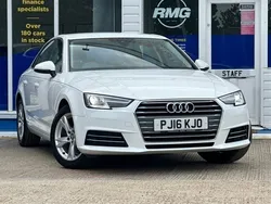 White Used 2016 Audi A4 Sport Sedan | £7,400 (Fair price)