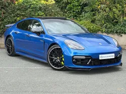 Blue Used 2018 Porsche Panamera Turbo S Sedan | £41,999