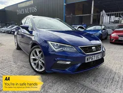 Blue Used 2017 Seat Leon ST FR Estate | £9,995 (Fair price)