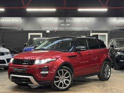 Red Used 2012 Land Rover Range Rover evoque Dynamic SUV | £9,991 (A bit pricey)