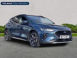 Blue Used 2022 Ford Focus Active Hatchback | £12,499 (Fair price)