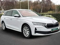 Moon white metallic Used 2025 Skoda Octavia SE L Estate | £27,000 (Expensive)