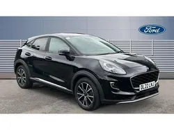 Black Used 2022 Ford Puma Titanium SUV | £14,650 (Good price)