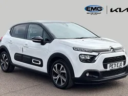 White Used 2021 Citroën C3 PureTech Hatchback | £11,795 (Fair price)