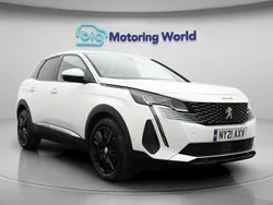 White Used 2021 Peugeot 3008 Allure Premium Hatchback | £14,800 (Fair price)