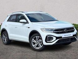 White Used 2025 VW T-Roc R-line SUV | £28,495 (A bit pricey)