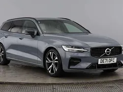 Thunder grey Used 2021 Volvo V60 R-Design Estate | £22,995 (Fair price)