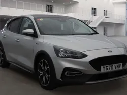 Silver Used 2020 Ford Focus Active X Hatchback | £8,333 (Good price)