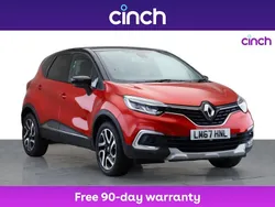 Red/black Used 2017 Renault Captur Dynamique SUV | £8,449 (Fair price)