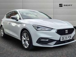 White Used 2025 Seat Leon FR Hatchback | £22,490 (Expensive)