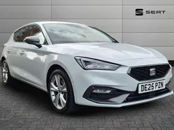 White Used 2025 Seat Leon FR Hatchback | £23,390 (Expensive)