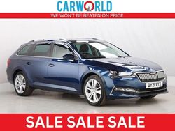 Blue Used 2021 Skoda Superb SE L Estate | £13,900 (Good price)