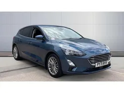 Blue Used 2022 Ford Focus Titanium X Hatchback | £12,357 (Good price)