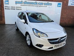 White Used 2018 Vauxhall Corsa Hatchback | £5,849 (Good price)