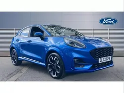 Blue Used 2023 Ford Puma ST-Line X SUV | £17,306 (Fair price)