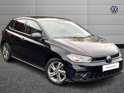 Black Used 2023 VW Polo R-line Hatchback | £15,935 (Fair price)