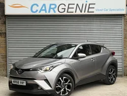 Silver Used 2018 Toyota C-HR Design SUV | £12,995 (Fair price)