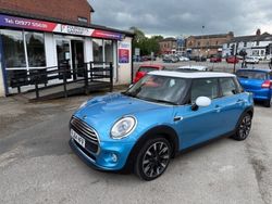 Metallic blue Used 2014 Mini Cooper Hatch Hatchback | £8,490 (Fair price)