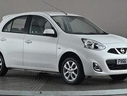 White Used 2017 Nissan Micra Acenta Hatchback | £6,498 (Fair price)