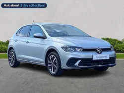 Silver New 2025 VW Polo Match Hatchback | £20,198 (Expensive)