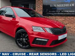 Red Used 2017 Skoda Octavia vRS Hatchback | £10,990 (Fair price)