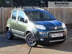Green Used 2013 Fiat Panda 4x4 Hatchback | £7,495 (Fair price)