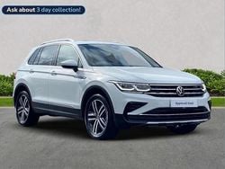 White Used 2021 VW Tiguan Elegance SUV | £25,469 (Good price)