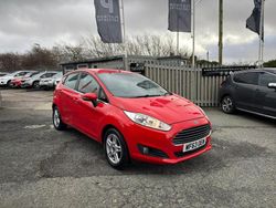 Red Used 2013 Ford Fiesta Zetec Hatchback | £4,995 (Fair price)