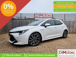 White Used 2019 Toyota Corolla Hatchback | £14,240 (A bit pricey)