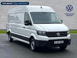 White Used 2024 VW Crafter Van | £33,314 (Fair price)