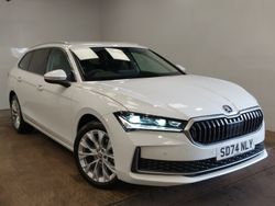 White Used 2024 Skoda Superb SE L Estate | £27,698 (Fair price)