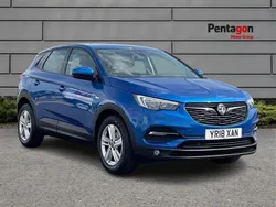 Topaz blue Used 2018 Vauxhall Grandland X S SUV | £8,761 (Fair price)
