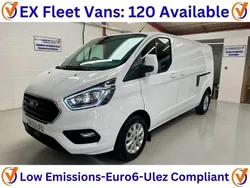 White Used 2022 Ford Transit Custom Limited | £18,760 (Fair price)
