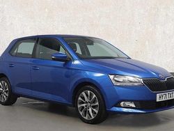 Blue Used 2021 Skoda Fabia SE Drive Hatchback | £13,165 (Fair price)