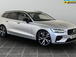 Silver Used 2021 Volvo V60 R-Design Estate | £21,695 (Fair price)
