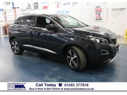 Grey Used 2019 Peugeot 3008 GT-line Hatchback | £8,160 (Fair price)