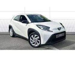 White Used 2022 Toyota Aygo PURE Hatchback | £11,323 (Fair price)