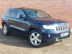 Blue Used 2012 Jeep Grand Cherokee Overland SUV | £13,495
