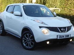 White Used 2014 Nissan Juke Tekna SUV | £4,495 (Good price)