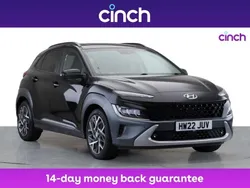 Black Used 2022 Hyundai Kona Ultimate SUV | £17,799 (Fair price)