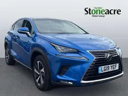 Blue Used 2019 Lexus NX300h E-FOUR SUV | £27,995 (Expensive)