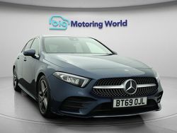 Blue Used 2019 Mercedes A220 AMG Line Premium Hatchback | £17,300 (Fair price)