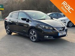 Black Used 2018 Nissan Leaf Hatchback | £9,295 (Fair price)