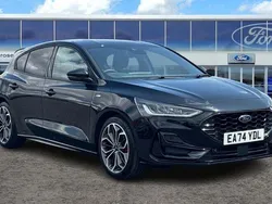 Black Used 2024 Ford Focus ST-Line X Hatchback | £21,495 (A bit pricey)
