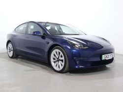 Blue Used 2021 Tesla Model 3 Long Range AWD Sedan | £14,083 (Super price)