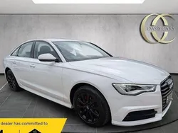 White Used 2018 Audi A6 Design Sedan | £14,995 (Fair price)