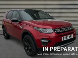 Red Used 2017 Land Rover Discovery Sport HSE SUV | £17,409 (Fair price)